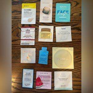 12 piece high end skincare sample lot drunk elephant
